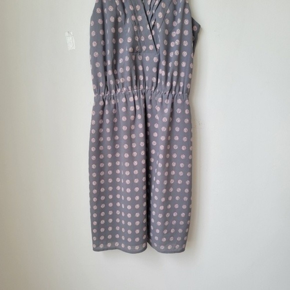 41 Hawthorne Gray Pink Print Light Weight Summer Dress Size XS - Picture 7 of 9